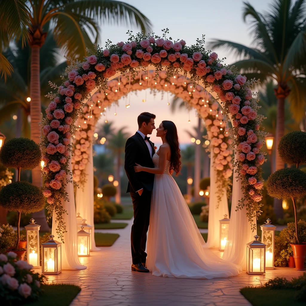 Romantic photo zone collection